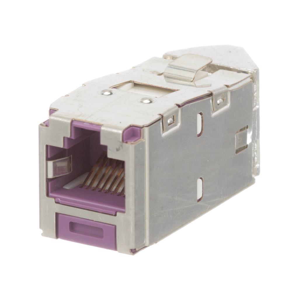 【CJSLR6X88TGVLY】MINI-COM CAT 6A LEFT/RIGHT JACK