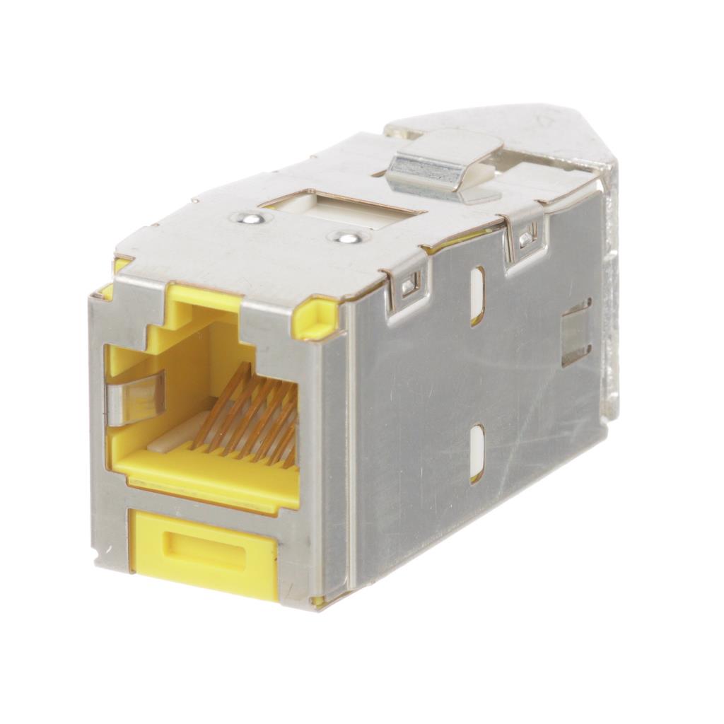 【CJSLR6X88TGYLY】MINI-COM CAT 6A LEFT/RIGHT JACK