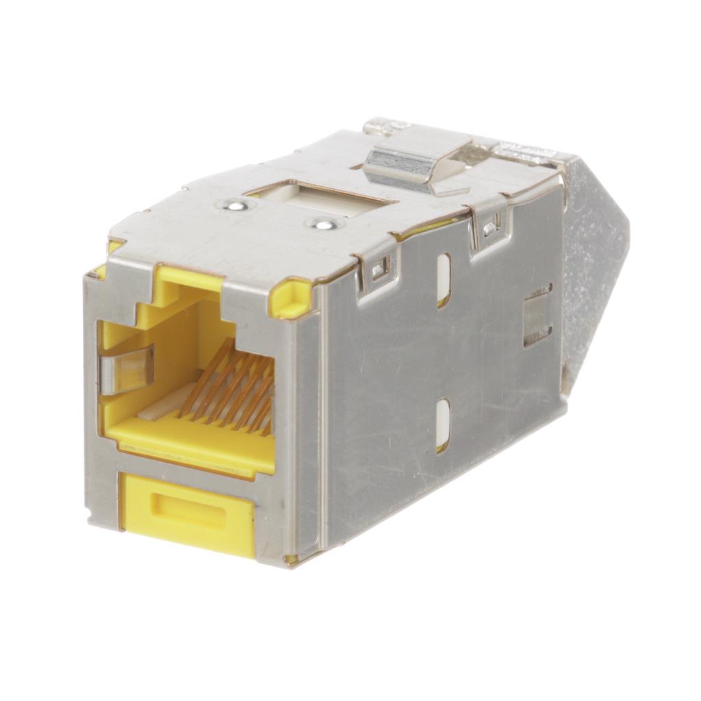 【CJSUD6X88TGYLY】MINI-COM CAT 6A UP/DOWN JACK MOD
