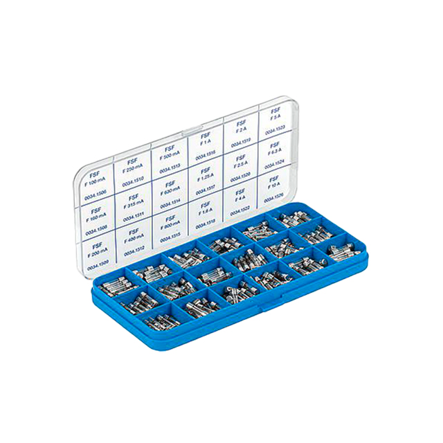 FUSE KIT CART 0.1-0.315A 75PC【0034.9856】