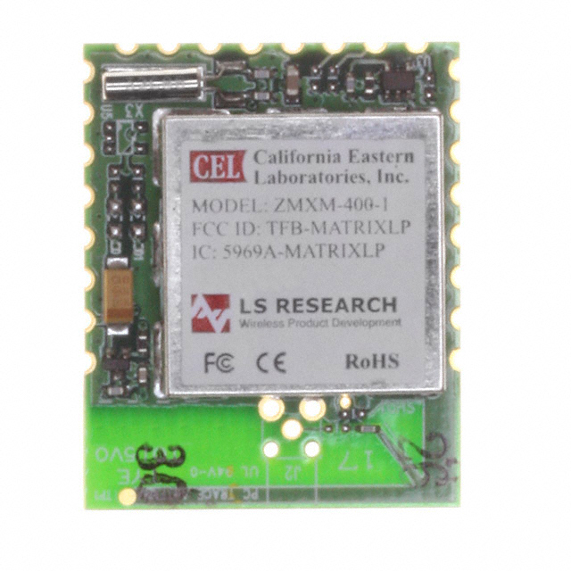 【ZMXM-400-1】RF TXRX MOD 802.15.4 TH SMD