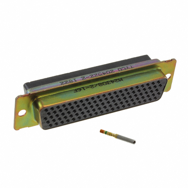 【204522-2】CONN D-SUB HD RCPT 104P PNL MNT