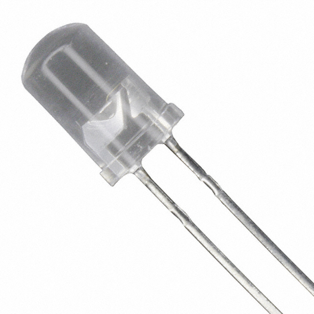 【C503B-ABN-CX0Y0341】LED AMBER CLEAR 5MM ROUND T/H