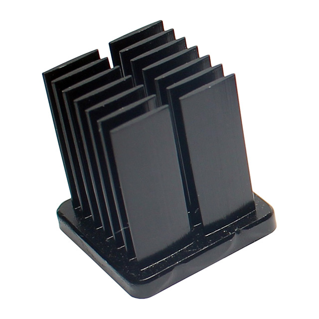 【AER21-21-18CB/A01】HEATSINK FORGED BLK ANO TOP MNT