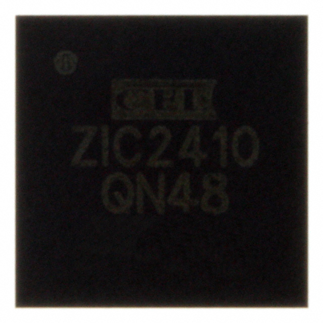 【ZIC2410QN48】IC RF TXRX+MCU 802.15.4 48QFN