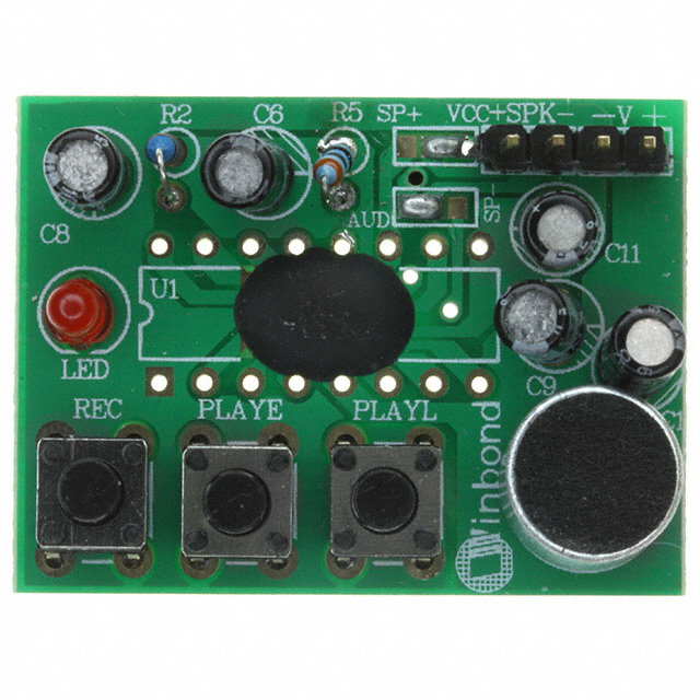【NC-ISD1620B】EVAL BOARD FOR ISD1620B