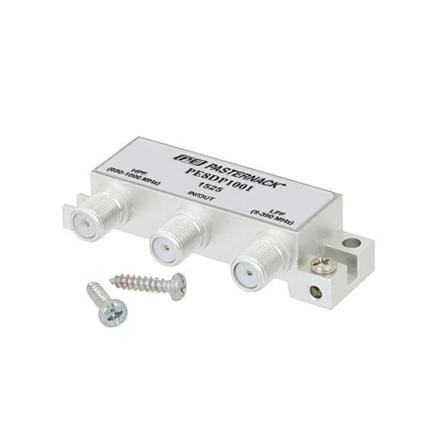 【PE8DP1001】Diplexer 75 Ohm Type F Female, 5
