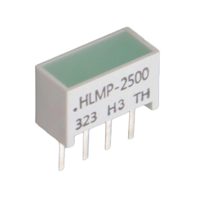 【HLMP-2500-GH000】LED LGT BAR 8.89X3.81MM GRN