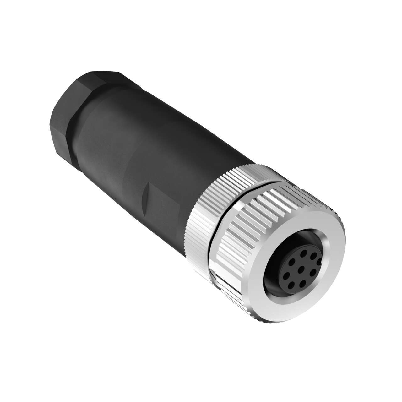 FIELD WIREABLE CONNECTOR, M12【BFW-M12F8-8X】