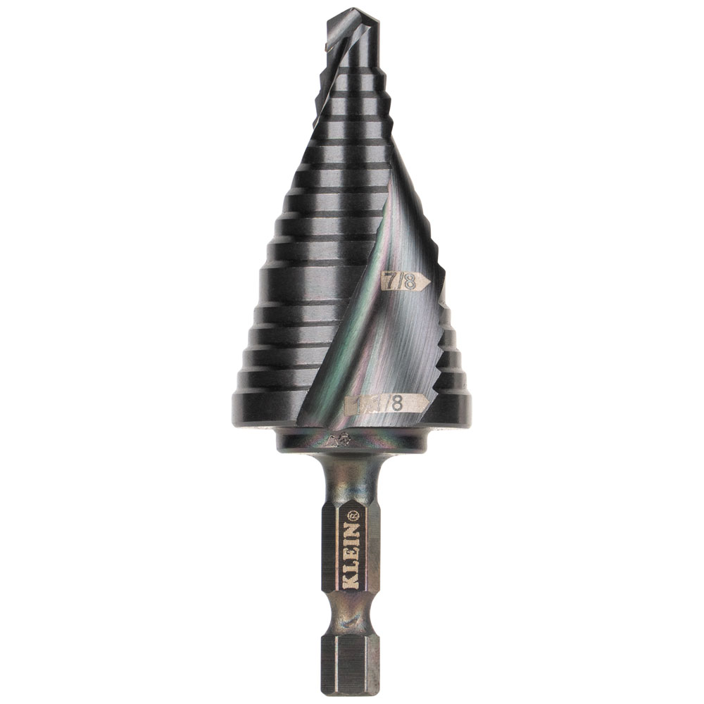 【QRST11】STEP DRILL BIT 7/8 TO 1-1/8 INCH