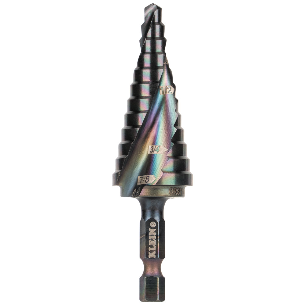 【QRST14】STEP DRILL BIT 3/16 TO 7/8 INCH