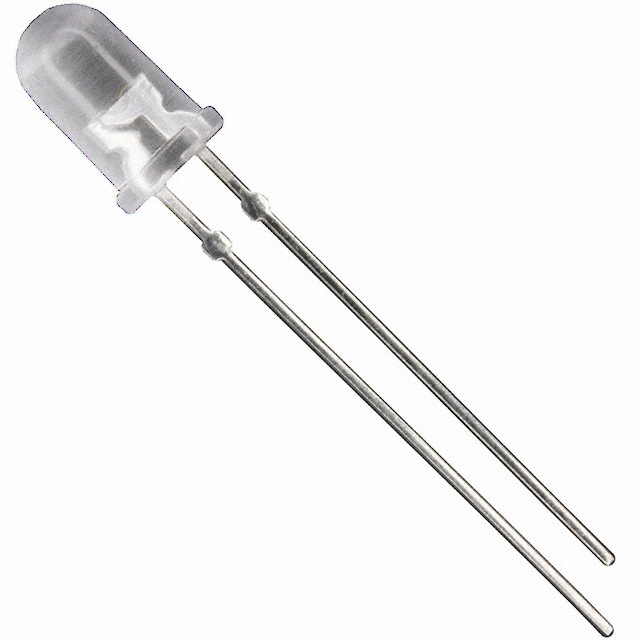 【C503B-GAS-CB0F0791】LED GREEN CLEAR 5MM ROUND T/H