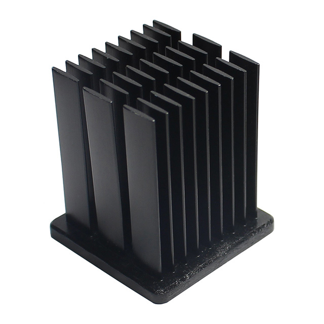 【AER29-29-12CB/A01】HEATSINK FORGED BLK ANO TOP MNT