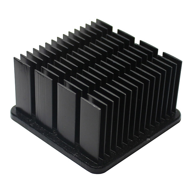 【AER43-43-33CB/A01】HEATSINK FORGED BLK ANO TOP MNT