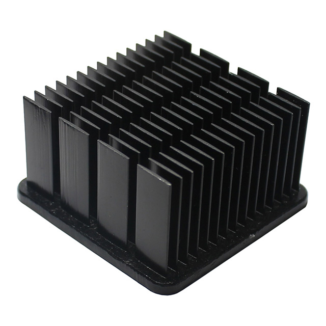 【AER45-45-18CB/A01】HEATSINK FORGED BLK ANO TOP MNT