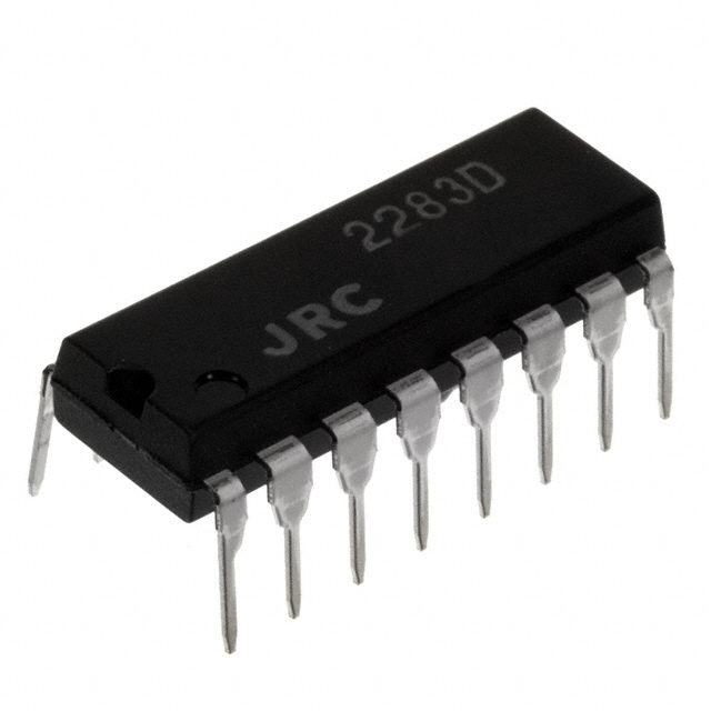 【NJM2283D】IC VIDEO SWITCH 2IN/1OUT 16DIP