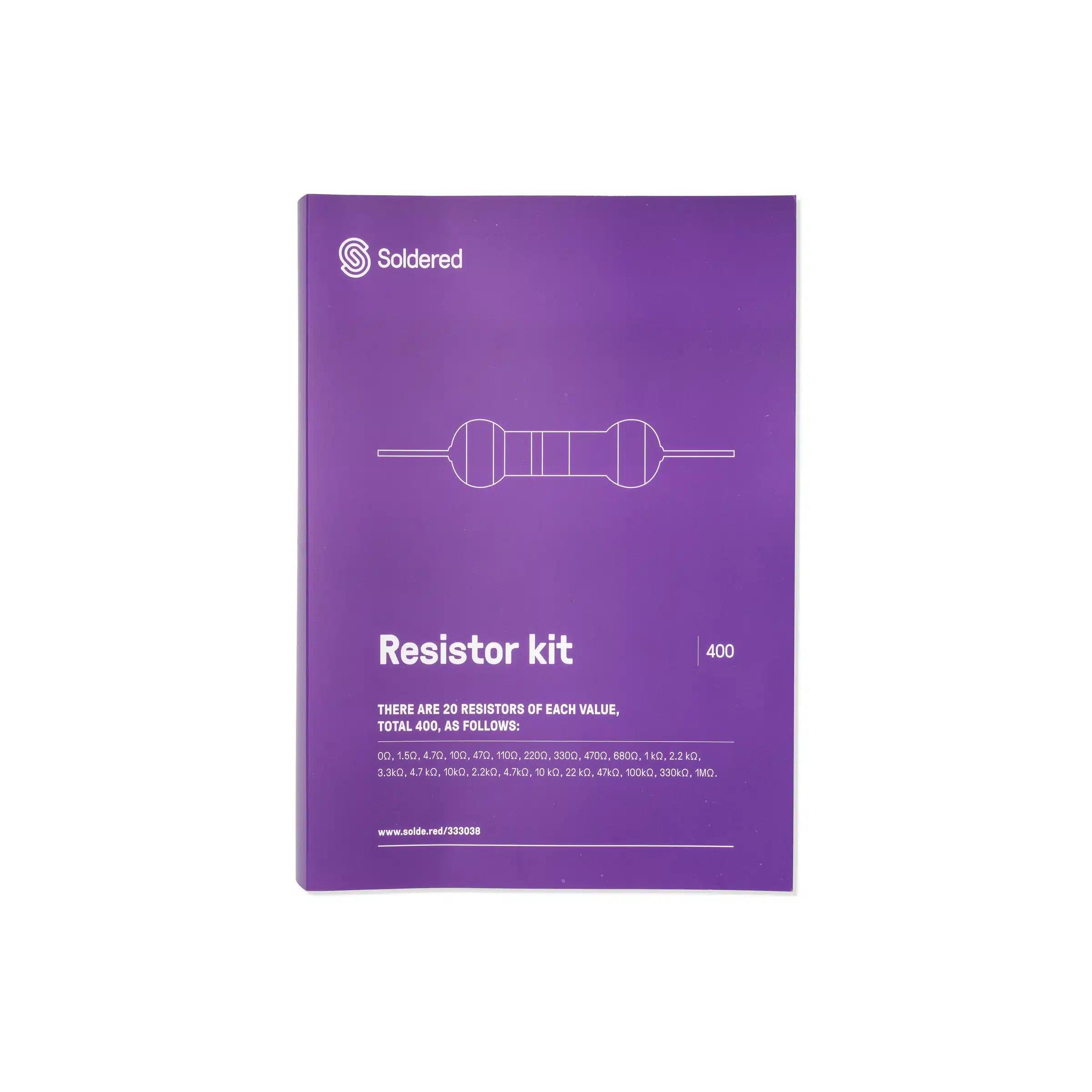 【333038】RESISTOR KIT SET 400PCS