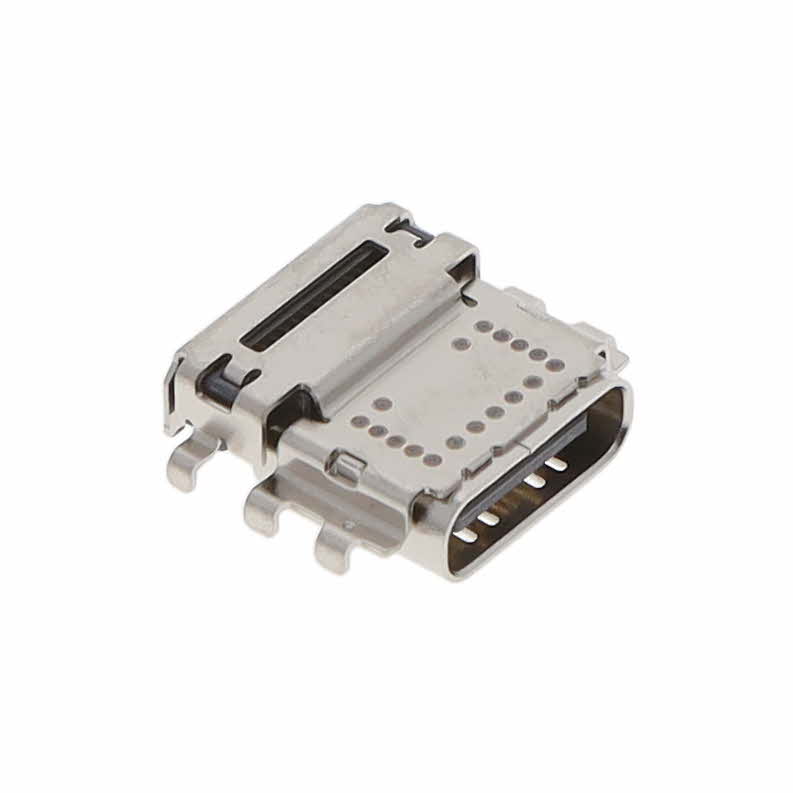 【DX07BD24JJ4R1100】CONN RCPT USB4 USB-C 24POS RA