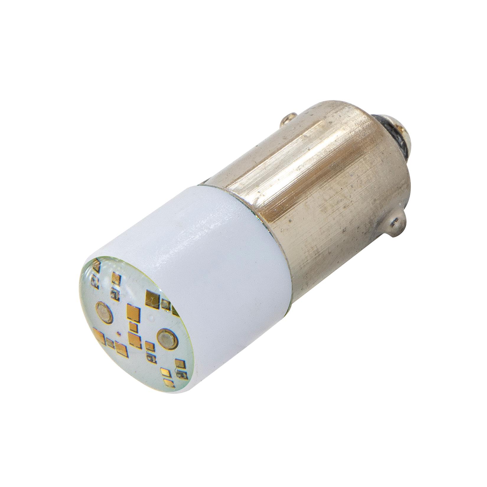 【WL-1860M45UW】LED LAMP T3-1/4 BA9S WHT 28V AC/