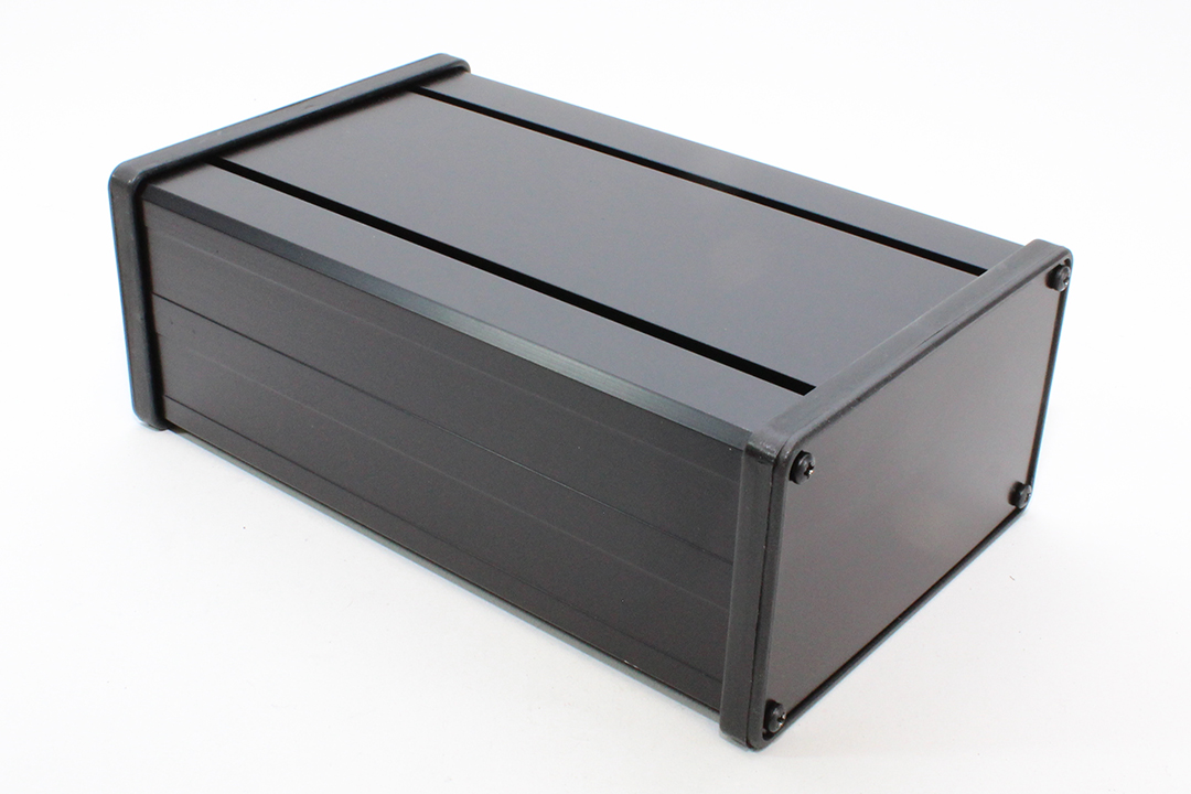 【431621】BOX ALUM BLACK 6.5"L X 4.13"W