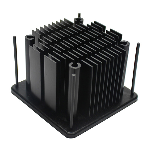 【AER50-50-33CB/A01】HEATSINK FORGED BLK ANO TOP MNT