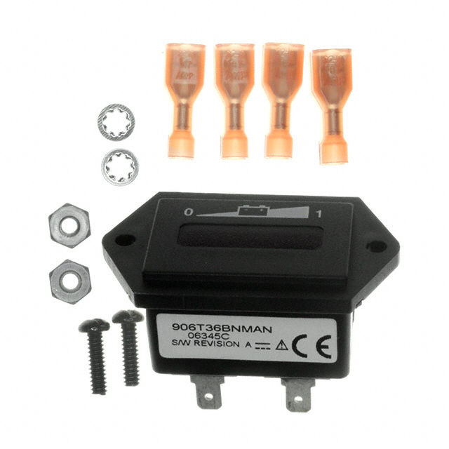 【906T36BNMAN】VOLTMETER 0-36VDC LED PANEL MNT