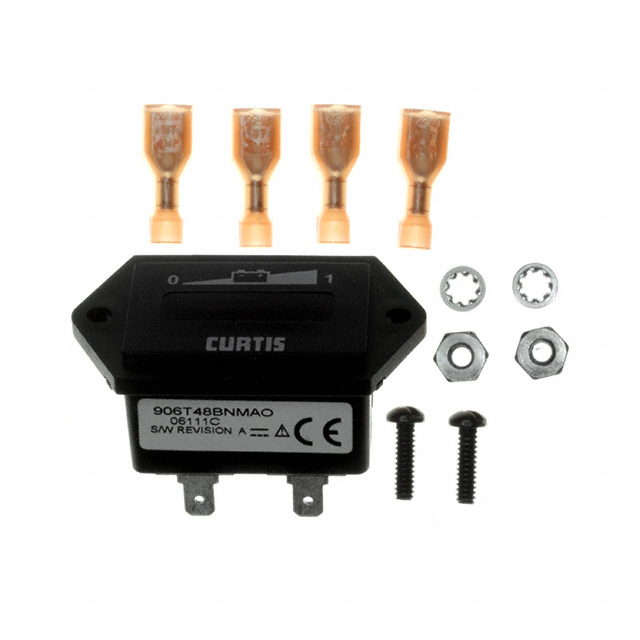 【906T48BNMAO】VOLTMETER 0-48VDC LED PANEL MNT