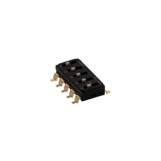 【EDS05SGNNTR04Q】SWITCH SLIDE DIP SPST 0.025A 24V