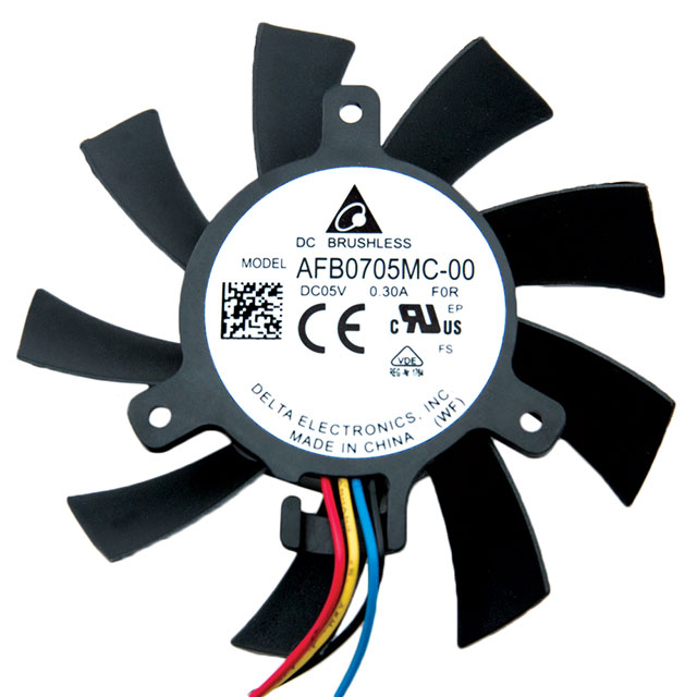 FAN AXL FRAMELSS 65.8X13MM 5VDC【AFB0705MC-00F0R】