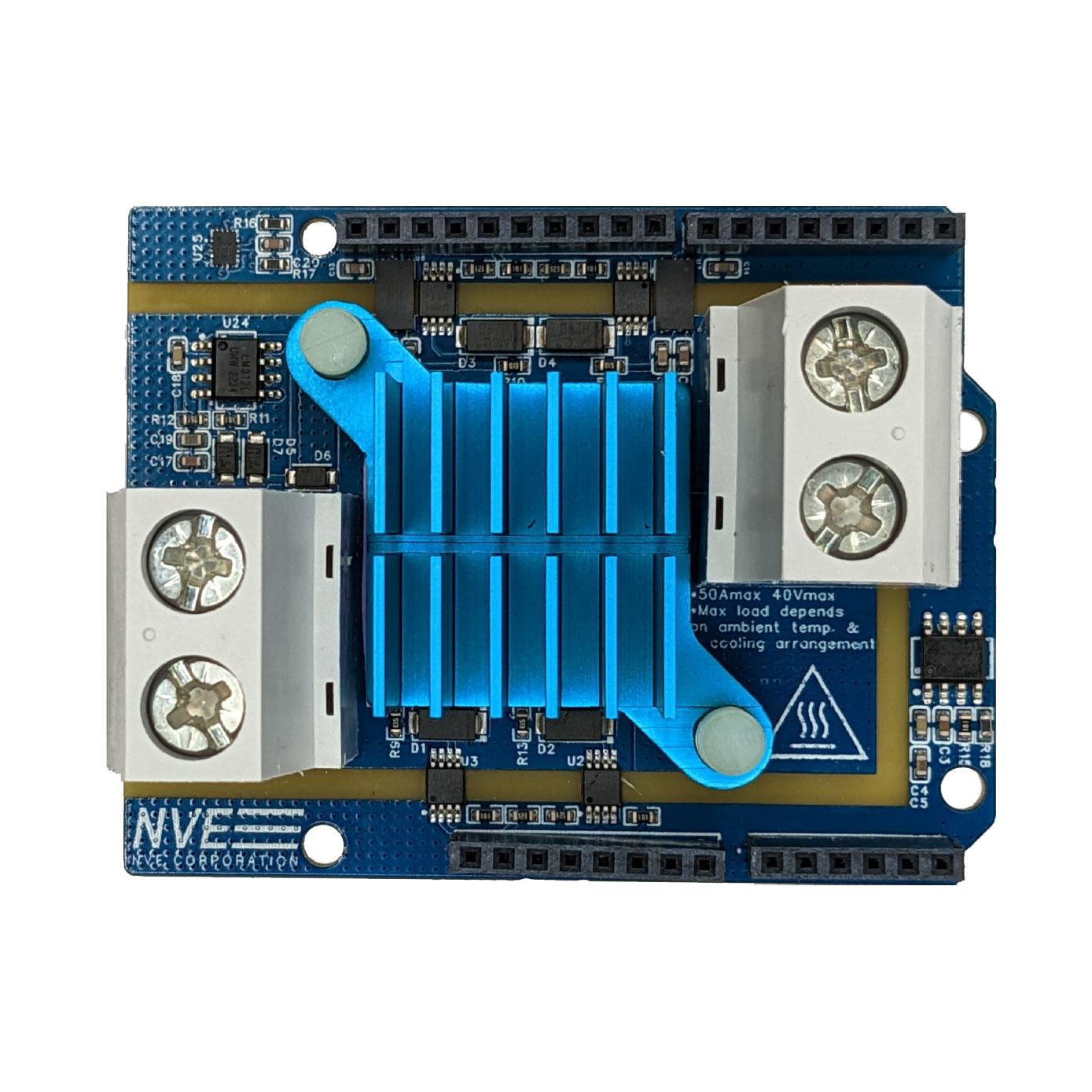40V 50A H BRIDGE ARDUINO SHIELD SHIELD01 NVE Corp Isolation Products