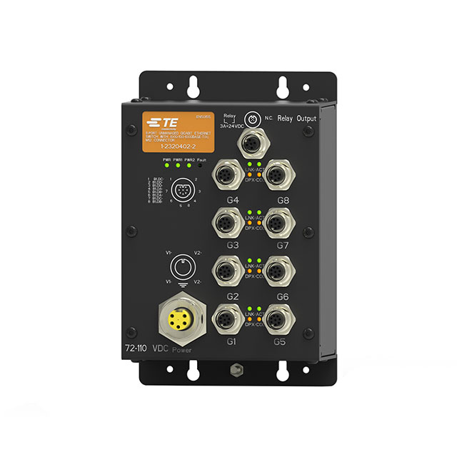 8-PORT 1GBPS SWITCH, MV【1-2320402-2】