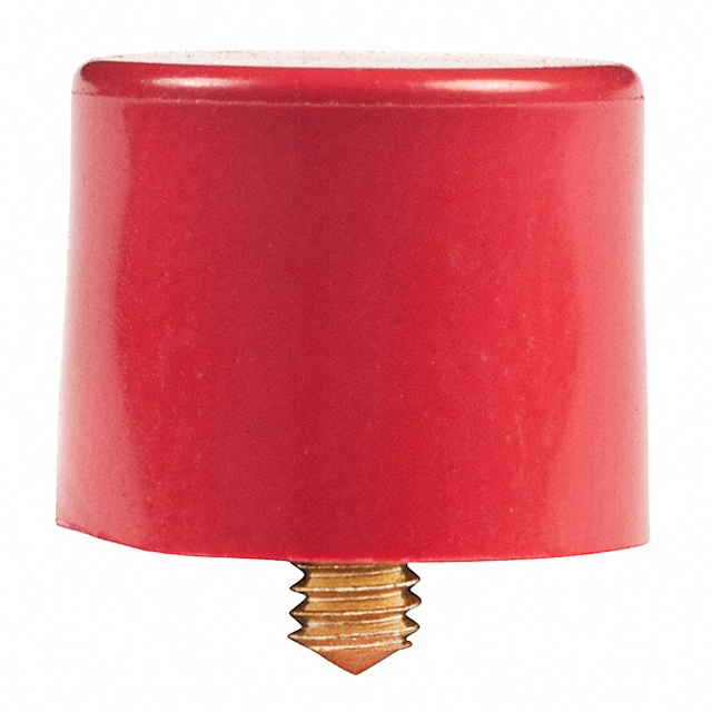 【AT407C】CAP PUSHBUTTON ROUND RED[箱]