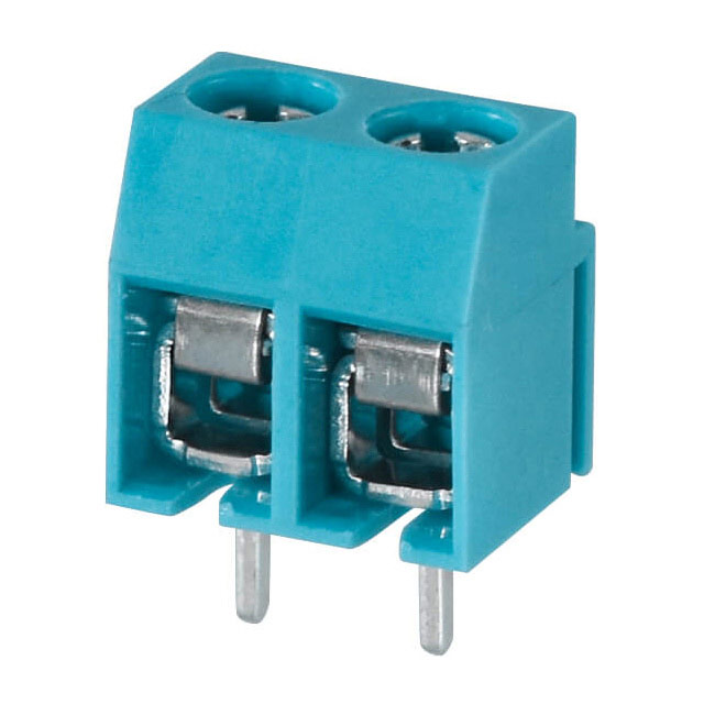 【TB003-500-P02BE】TERMINAL BLOCK, SCREW TYPE, 5.00