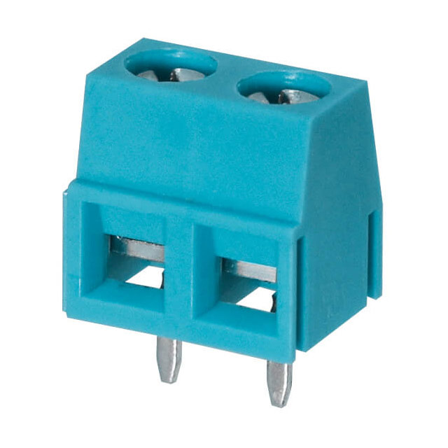 【TB006-508-02BE】TERMINAL BLOCK, SCREW TYPE, 5.08