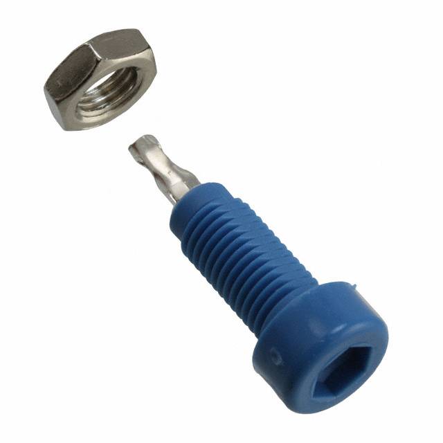 【105-0810-001】CONN TIP JACK SLDR EYELET BLUE