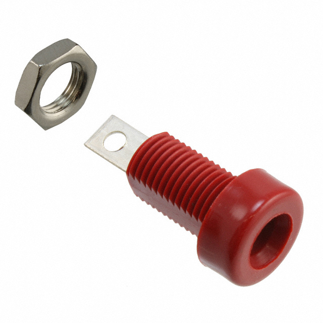 【108-0902-001】CONN BANANA JACK SOLDER TABS RED