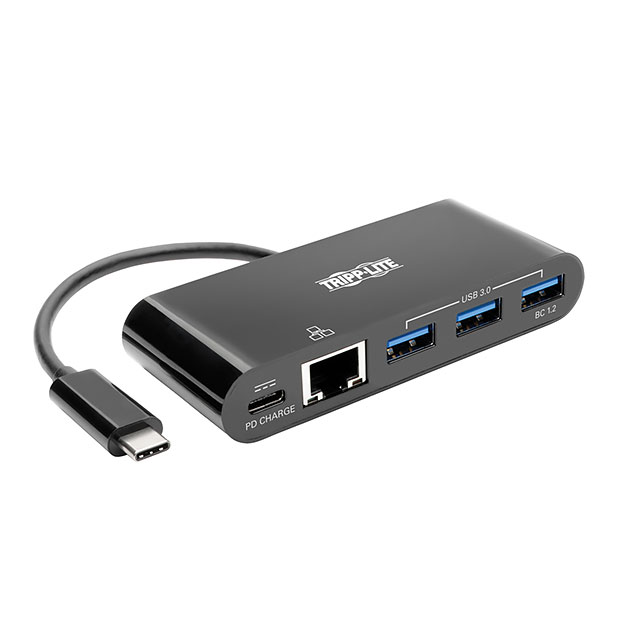 USB-C TO ETHERNET ADAPTER WITH 3【U460-003-3AGB-C】