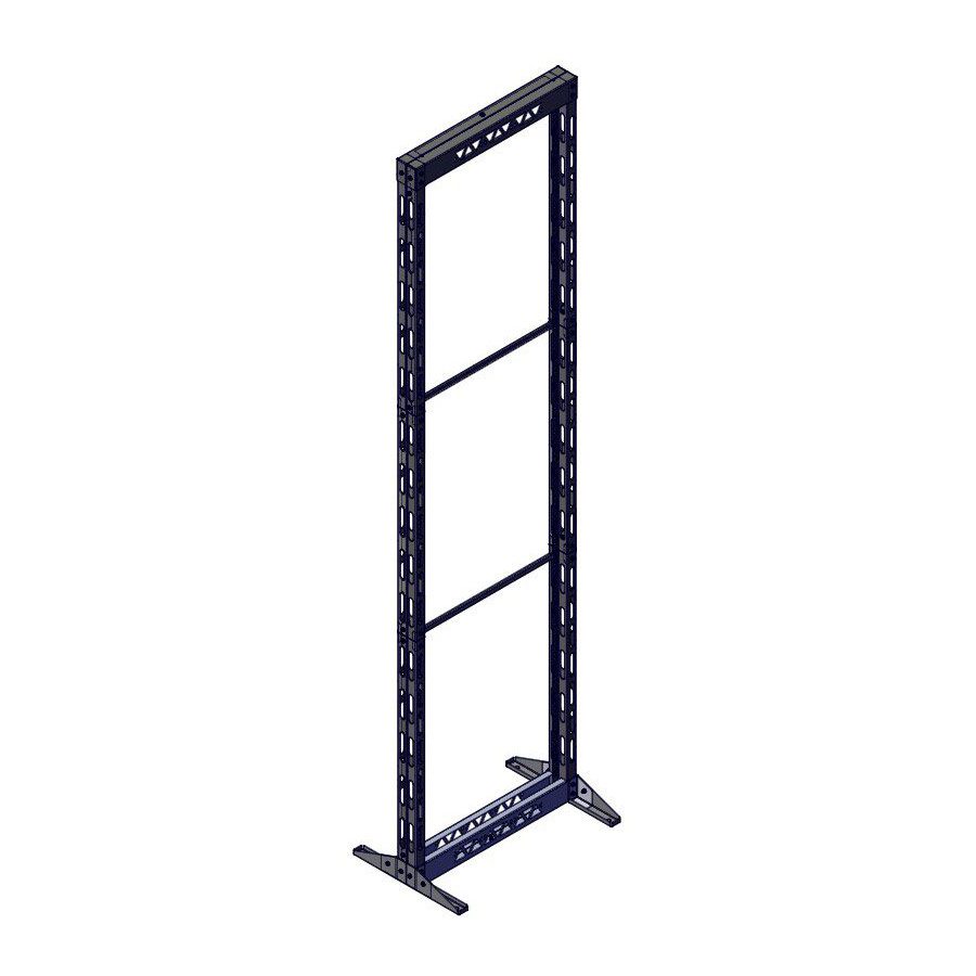 【XR2-45】XR2 - 2 POST SEGMENTED 45U RACK