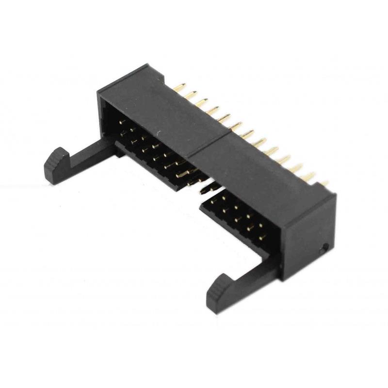 【AWHW-254-16RP12】DIN 41651  HEADER MALE THR 16PIN