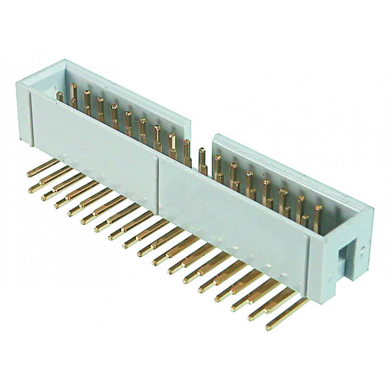 【AWHW 34A-0502-T】DIN 41651  HEADER MALE THT 34PIN