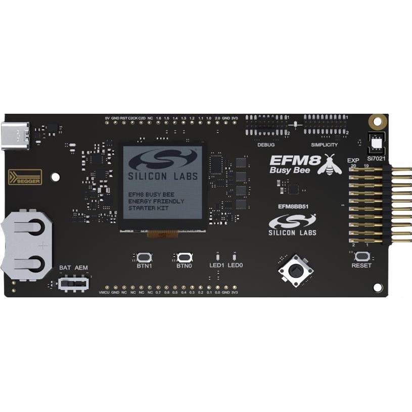 EFM8BB50 8ビットMCU Proキット【BB50-PK5208A】