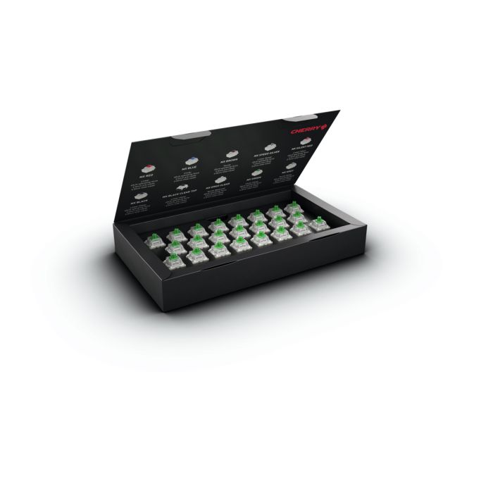 【DMX1A-F1NA-1A】MX RGB GREEN, 23 SWITCHES