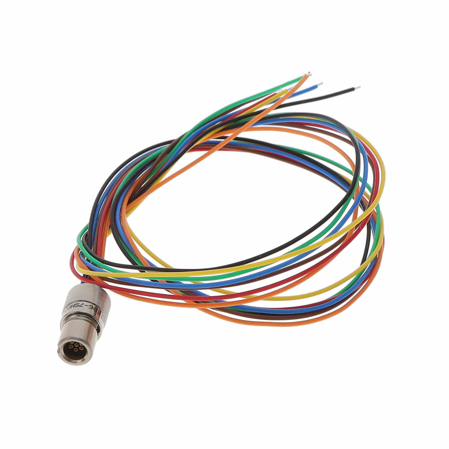 【MIKQ6-7SH074】CIRC CBL 7POS PLUG TO WIRE 1.5'