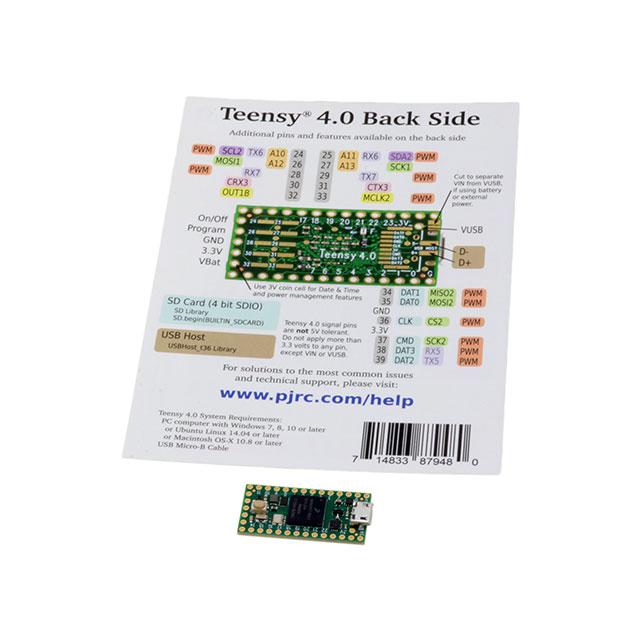 【DEV-15583】TEENSY 4.0