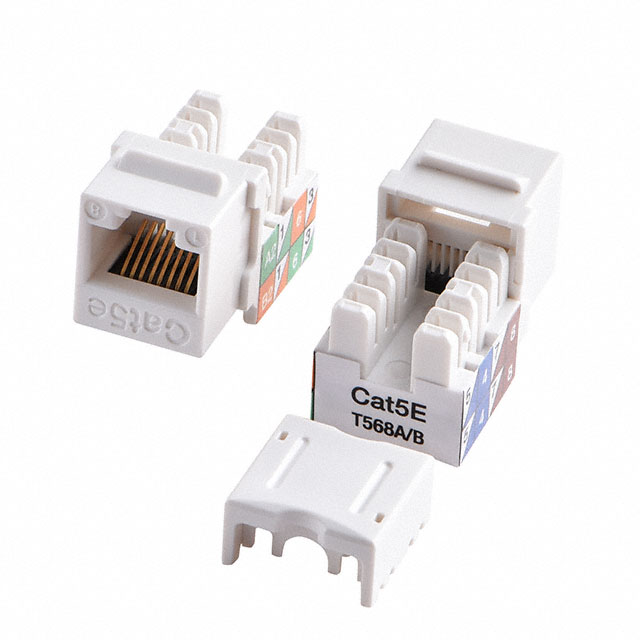 【A-KEY-8-EA-GIB-WIW2】INSERT RJ45 JACK TO IDC CONN