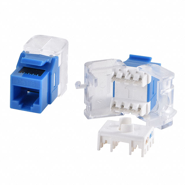 INSERT RJ45 JACK TO IDC CONN【A-KEY-8-EG-GIB-WIB4】