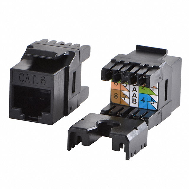 INSERT RJ45 JACK TO IDC CONN【A-KEY-8-EG-GIB-WIK2】