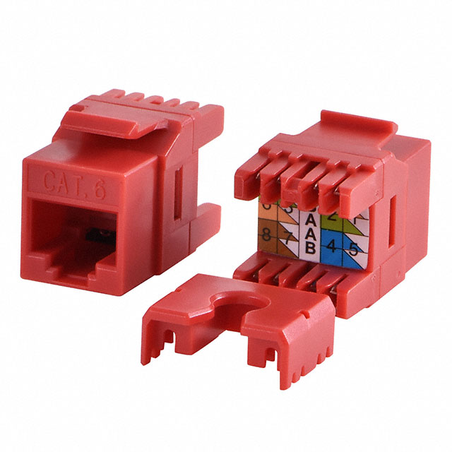 INSERT RJ45 JACK TO IDC CONN【A-KEY-8-EG-GIB-WIR2】