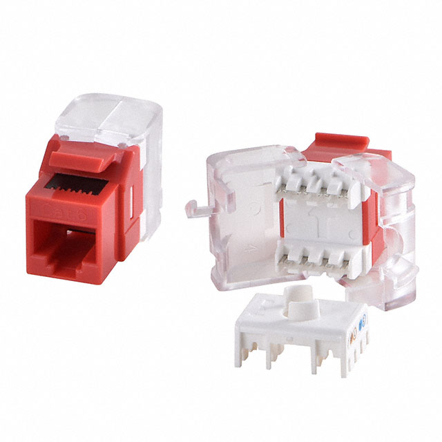 INSERT RJ45 JACK TO IDC CONN【A-KEY-8-EG-GIB-WIR4】