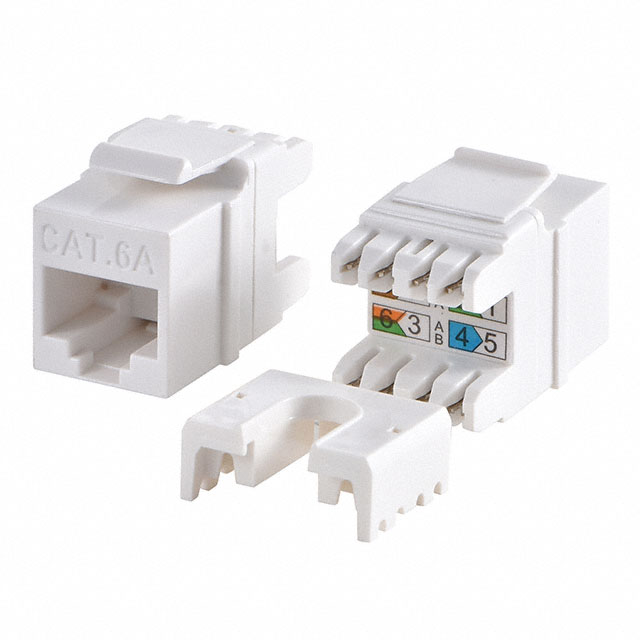 INSERT RJ45 JACK TO IDC CONN【A-KEY-8-EG-GIB-WIW5】